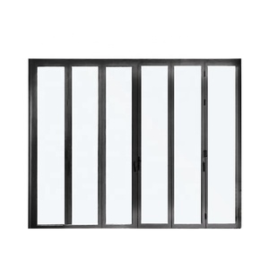 Puerta Plegable de Vidrio con 6 Hojas de Aleación de Aluminio FEM75, Aislamiento Acústico, Garantía de 5 Años, para Restaurante/Cafetería, Uso Comercial - Product Image 3