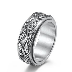 Anillo Vikingo Hecho a Mano, Sólido, Medieval, Único, Unisex, para Hombre y Mujer, Estilo Punk, Gótico, Motero, Oxidado, Regalo para Él y Ella - Product Image 2