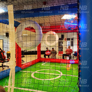 Dron inflable campo de fútbol comercial sellado con aire PVC evento Drone juego de pelota de fútbol tienda inflable Drone obstáculo Arena - Product Image 6