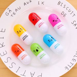 Stylo bille rétractable fantaisie en forme de pilule, mignon, pour enfants - Product Image 4