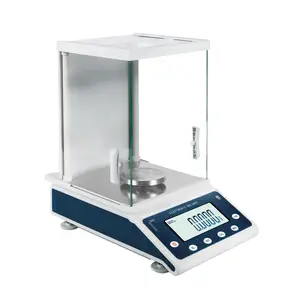 Balance de pesée électronique de laboratoire de haute qualité 0.1mg 0.0001g 120g balance analytique d'étalonnage eaternal