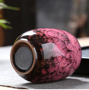 Cadeau de mariage de luxe Ensemble de tasses à thé en céramique émaillée colorée avec <span class=keywords><strong>Master</strong></span> Cup Tasses à café expresso Service à thé <span class=keywords><strong>Kungfu</strong></span> dans une boîte cadeau - Product Image 4