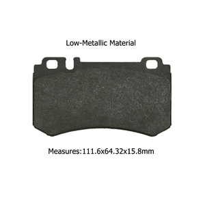 Pastillas de Freno Traseras <span class=keywords><strong>D984</strong></span>-7886 para Mercedes Benz AMG CL55/AMG CLK63/CL600 Clase CL II (C215) Coupé 03/1999-12/2006 - Product Image 2
