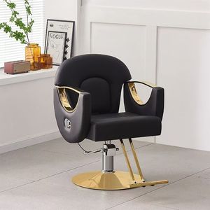 Nuova sedia da salone da barbiere in pelle con pompa idraulica reclinabile dal Design moderno durevole per parrucchieri professionisti - Product Image 5