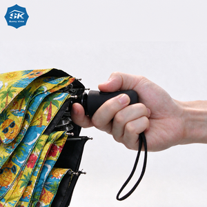 Housse de protection imperméable pour parapluie pliant à motif ananas, pour parapluie pliant automatique - Product Image 4