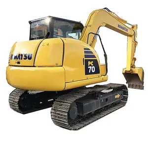 Strong Powerful pc70-8 komatsu mini excavator/Japan Original mini digger 7 ton komatsu pc70 pc80 pc90 excavator