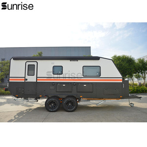 Caravana todoterreno de lujo, fabricante de China, 17 y <span class=keywords><strong>18</strong></span> pies, 4 literas, vehículo recreativo, Camper, remolque, turismo - Product Image 1