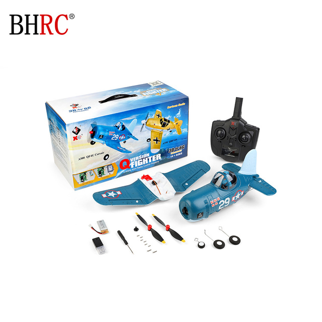 A500 Airplane 2.4G 4CH 3D/6G System Brushed Motor RC Helicopter Remote Control Toys for Kids Gift