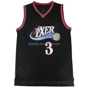 Buy Cheap Price Best Quality Throwback 3 Allen Iverson Stitched Jersey For Men Kids