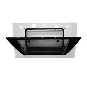 Tragaluz curvo <span class=keywords><strong>para</strong></span> autocaravana de fábrica de 903x603mm con cubierta superior de aluminio y bisagra <span class=keywords><strong>para</strong></span> caravanas Camping Car - Product Image 1