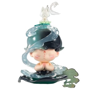 Popmart Wushuang Town Série 14ème Anniversaire Boîte Mystère ABS/PVC Échelle 1/12 Boîte Colorée Unisexe Artéfact de Collection - Product Image 3