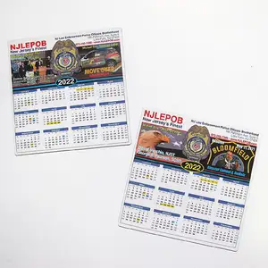 Low Price Best Quality Custom Logo Design China Manufacturer 2024 Yearly Calendar Magnet