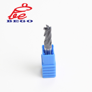 Nhà Máy Trung Quốc 4 Sáo HRC45 <span class=keywords><strong>Flat</strong></span> Solid <span class=keywords><strong>Carbide</strong></span> <span class=keywords><strong>End</strong></span> <span class=keywords><strong>Mill</strong></span> Cho Thép Hợp Kim - Product Image 3