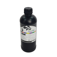 Encre UV à séchage rapide pour imprimante LED, pour verre, métal, plastique, bois, impression numérique, 1000 ml