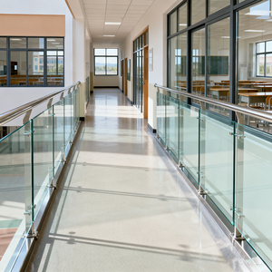 Verre intercalaire PVB trempé à <span class=keywords><strong>prix</strong></span> d'usine-Verre de sécurité résistant aux chocs pour garde-corps extérieur, barrière de sécurité, clôture de piscine - Product Image 3