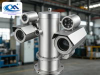 Caméra Spectrale Pan-Tilt Anti-Explosion XINGYAO |   MWIR refroidi |   Détection de fuite de gaz par IA |   Acier inoxydable 304 |   Ex d IIB T6 |