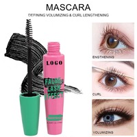 OCHAIN-Mascara pour cils vegan extra volumineux imperméable à l'eau et à allonger la taille, marque distributeur, nouveau logo personnalisé