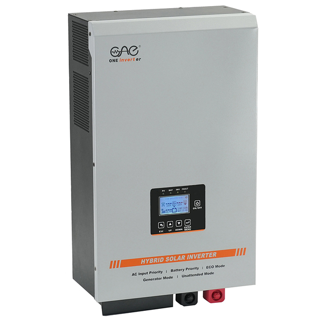 Solar Hybrid Inverter Off Grid 3KW 12V 24V 48V Low Frequency Pure Sine Wave MPPT Inverter Single Phase Generator Inverter 220V