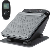 Masseur vibrant 30 vitesses avec écran LCD, télécommande et adaptateur secteur – Idéal pour détendre les pieds fatigués à la maison ou au bureau