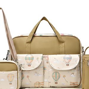Set di Borse per Pannolini Stampate con Accessori Abbinati, Set di Borse Maternità per Negozi di Articoli per Bambini e Marchi al Dettaglio - Product Image 3