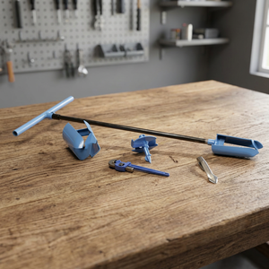 Ensemble de tarières manuelles pour l'échantillonnage des sols avec poignée en T, tiges d'extension et têtes de tarière interchangeables pour les études géotechniques sur site - Product Image 2