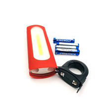 Lampe de camping miniature à deux côtés, lampe de tente COB LED, lampe d'urgence, lampe de signalisation portable, crochet de suspension, lampe torche pour le camping