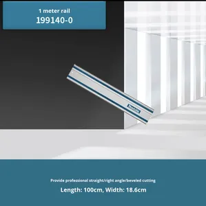Rail de guidage pour <span class=keywords><strong>scie</strong></span> <span class=keywords><strong>circulaire</strong></span> <span class=keywords><strong>Makita</strong></span>, 3 m, avec jauge d'angle et bande de protection anti-explosion, fabriqué en Chine, sans garantie - Product Image 6