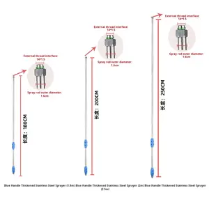 <span class=keywords><strong>Lance</strong></span> de pulvérisation agricole en acier inoxydable, pulvérisateur électrique haute pression, bras télescopique épaissi, haute productivité - Product Image 6