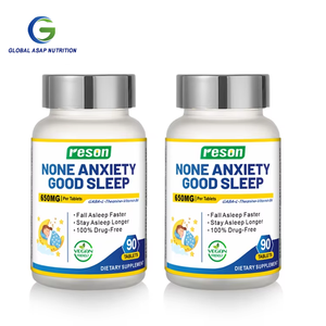 Özel etiket GABA l-theanine l-triptofan <span class=keywords><strong>Vitamin</strong></span> <span class=keywords><strong>B6</strong></span> uyku takviyesi tabletler geliştirmek 5mg kadınlar iyi uyku tablet - Product Image 3