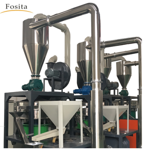 Fosita công suất cao Pe/PP/vinyl/PVC LDPE nghiền Máy phay với lõi động cơ bánh răng hộp số thành phần - Product Image 1