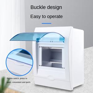 Boîtier de protection de distribution d'énergie avec disjoncteur ZHENXING PZ30-2, boîte de consommation 2 voies - Product Image 4