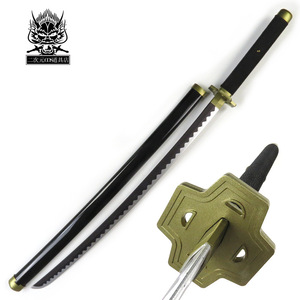 100CM nouveau Zoro Nami Boa loi Cosplay <span class=keywords><strong>Katana</strong></span> bambou Anime Cosplay accessoire ABS épée - Product Image 3