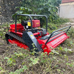 Chine tout terrain chenille télécommande tondeuse à <span class=keywords><strong>gazon</strong></span> Robot coupe-herbe Machine <span class=keywords><strong>de</strong></span> découpe robot tondeuse à <span class=keywords><strong>gazon</strong></span> jardin verger cour utilisation - Product Image 2