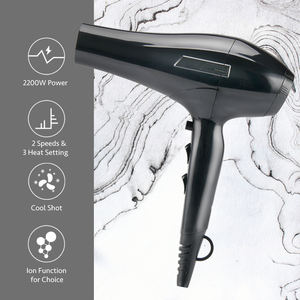 Sèche-<span class=keywords><strong>cheveux</strong></span> professionnel ionique à ions négatifs Pritech en gros, moteur AC 2200W 2400W pour salon - Product Image 5