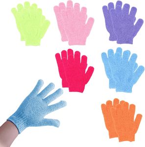 Double Sided Simple Exfoliating Bath Gloves (Plastic) for Deep Clean Spa Massage Shower Scrubber and <b>Body</b> Care - Product Image 3