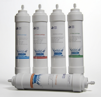 Filtre à eau à osmose inverse YenvQee avec charbon actif post-filtration, modèle T33 8I-1/4-T33, filtration 0,01 micron pour bureau, hôtel, maison
