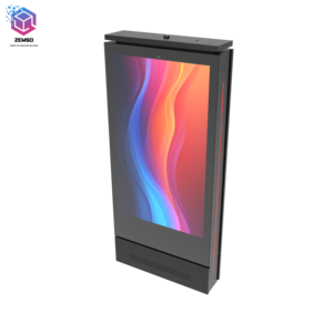 Tótem Digital Interactivo para Exteriores, Pantalla LCD de 65 Pulgadas, Doble Cara, con Soporte de Pie, para Señalización Digital y Kiosco de Información - Product Image 4