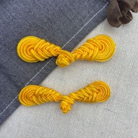 Popuallar chinois fait à la main grenouille bouton décoratif Cheongsam noeud grenouille fermeture boutons pour vêtements