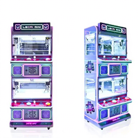 Nouvelle arrivée commerciale pas cher petite poupée attraper Machine monnayeur jouet grue Mini griffe Machine jouets en peluche pour griffe Machine