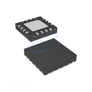 16 VQFN Exposed Pad Components Electronic ISL6614CRZ Manufacturer Channel IC GATE DRVR HALF BRIDGE 16QFN Power Management (PMIC) - Product Image 1