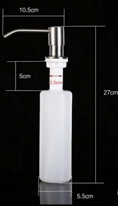 Distributore di sapone <span class=keywords><strong>per</strong></span> bottiglie di plastica in acciaio inossidabile - Product Image 4