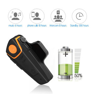 BT-S2หมวกกันน็อคมอเตอร์ไซค์กันน้ำชุดหูฟังบลูทูธสำหรับ2ผู้ขับขี่อินเตอร์คอม - Product Image 3