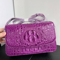 Sac bandoulière en cuir de crocodile avec poignée supérieure, sac de travail, sac de soirée, sac bandoulière pour femme en cuir de crocodile