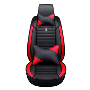 Senbolia Conjunto Completo Universal Impermeável PVC Couro 5D Tampa Do Assento De Carro Com Almofada Do Assento De Carro Para Toyota Camry Tesla BMW BENS KIA - Product Image 2