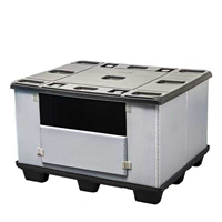 Conteneur de Palette en Plastique HDPE pour Utilisation Industrielle