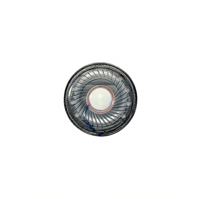 40MM Round Ultra-thin 32Ohm 0.2W Mylar Speaker Transparent Plastic Shell Speakers With Wire