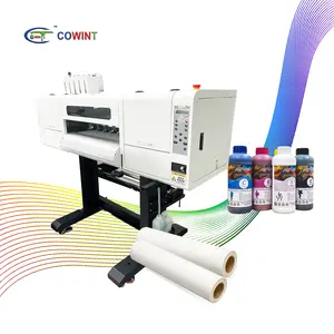 Cowint 2023 advanced 4 head dtf printer Tshirt printing machine 60cm dtf printer set printing machine for sale