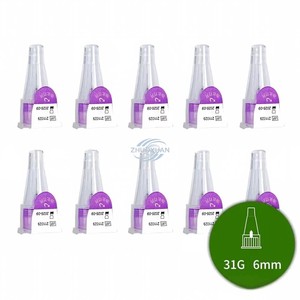 Aiguilles de stylo stériles à usage unique, compatibilité universelle, 32G4mm 31G6mm Prêtes à être expédiées - Product Image 2