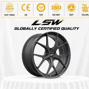 LS8064 Ruedas para Automóviles de Pasajeros de 17/18/19 Pulgadas 5x112 5x114.3 5x120 para BMW E46 E60 E90 - Product Image 3