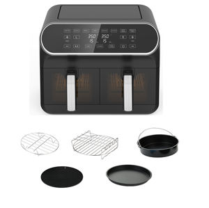 Top Friteuse à air visible 6L <span class=keywords><strong>8L</strong></span> Friteuse numérique avec deux éléments chauffants - Product Image 4